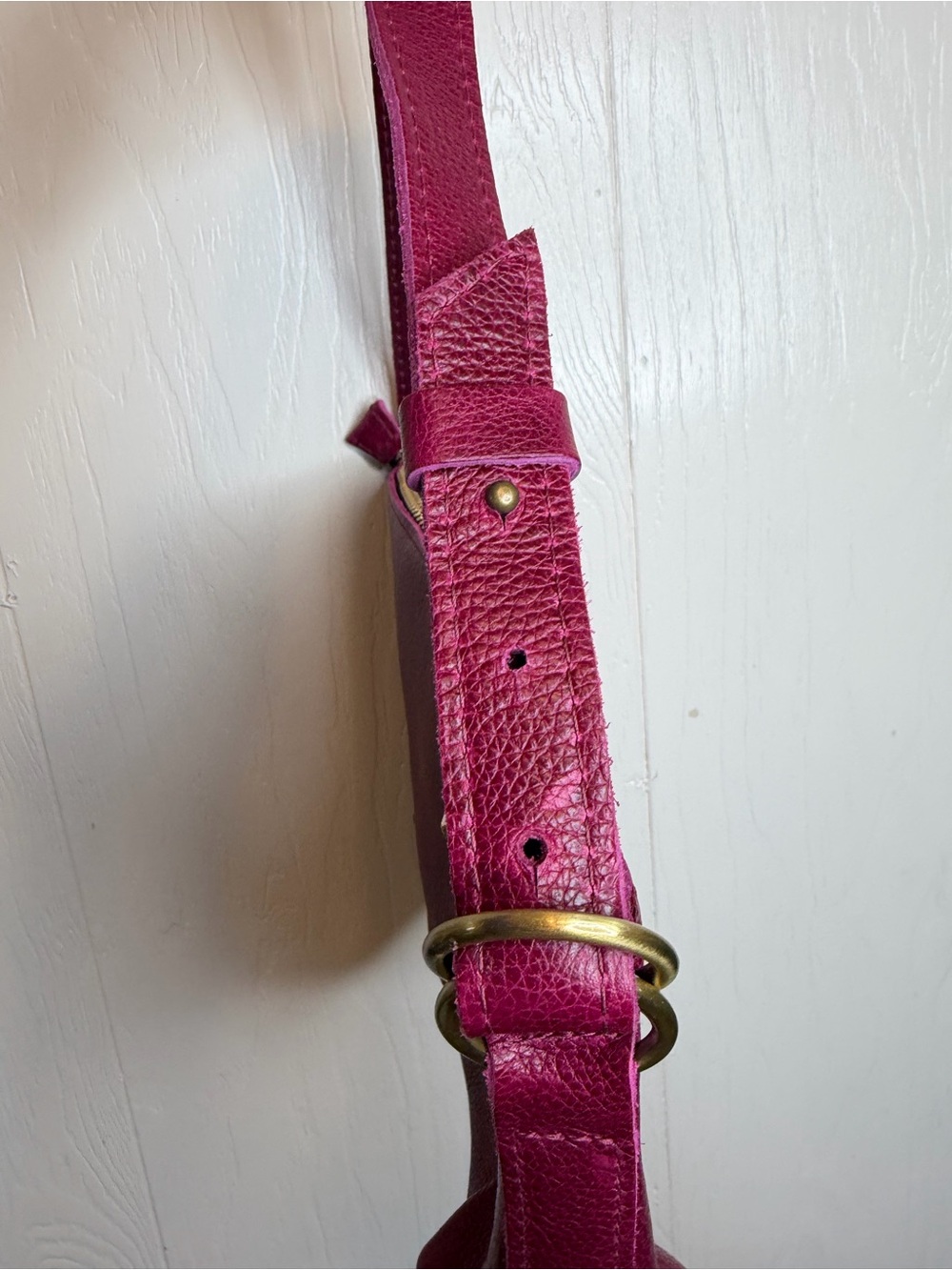 Portland Leather Goods Slouchy Shoulder Bag Orchid - Picture 5 of 10